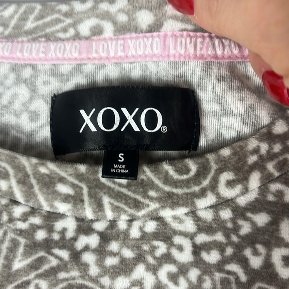 XOXO 2pc soft comfy loungewear/pajama top/bottom set Sz S - Picture 6 of 11